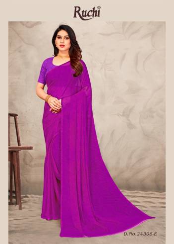 STAR CHIFFON 109TH EDITION BY RUCHI CHIFFON SAREE WHOLESALER IN INDIA