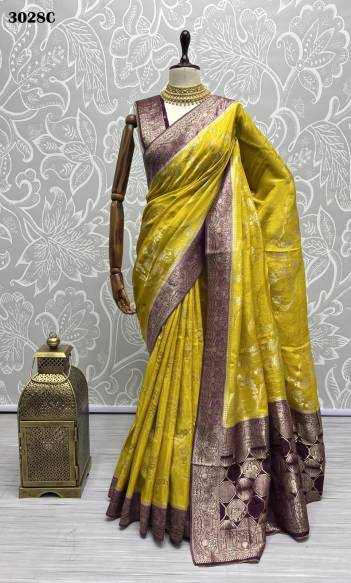 D.NO. 3028A TO 3028E BY ANJANI ART SILK SAREE WHOLESALER IN INDIA