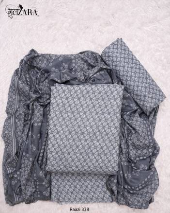 RAAZI BY GULZARA PURE COTTON SALWAR KAMEEZ MANUFACTURE IN INDIA