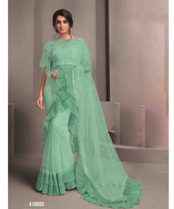 RAISSA BY MAHOTSAV SILK GEORGETTE SAREE WHOLESALER IN INDIA