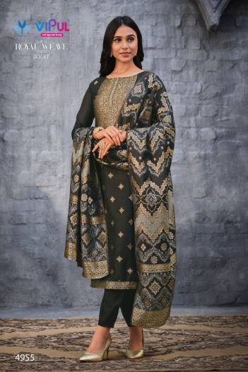 ROYAL WEAVE IKKAT BY VIPUL SOFT SILK SALWAR KAMEEZ MANUFACTURER IN INDIA