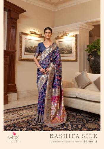 KASHIFA SILK SERIES 201001A TO 201001K BY RAJTEX KASHMIRI SAREE MANUFACTURER IN INDIA