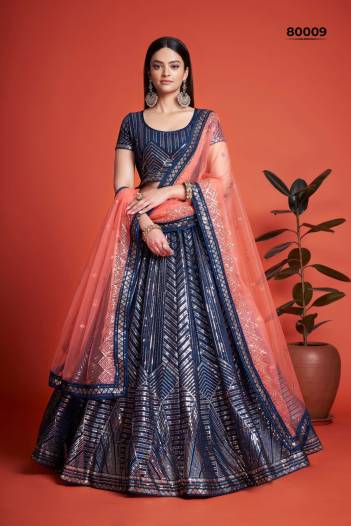 VOLUME-50  BY ARYA GEORGETTE LEHENGA CHOLI FROM GUJRAT