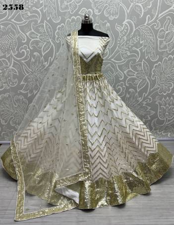 D.NO. 2558 BY ANJANI ART LEHENGA CHOLI WHOLESALER IN INDIA