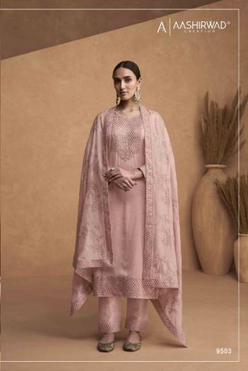 RESHAM BY AASHIRWAD PREMIUM SILK SALWAR KAMEEZ MANUFACTURER IN INDIA