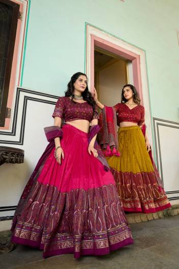 AAWIYA SANAYA 1209 DESIGNER LEHENGA CHOLI WHOLESALER IN SURAT