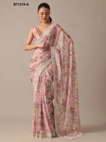 D.NO. BT1210 COLOUR’S BY BT GEORGETTE SAREE WHOLESALER IN INDIA