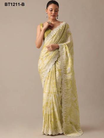 D.NO. BT1211 COLOUR’S BY BT GEORGETTE SAREE WHOLESALER IN INDIA