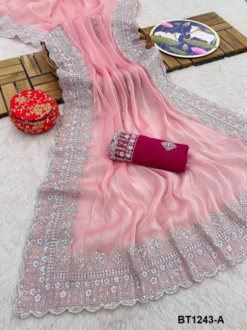 BT BT1243 COLOUR’S DESIGNER SAREE WHOLESALER IN SURAT