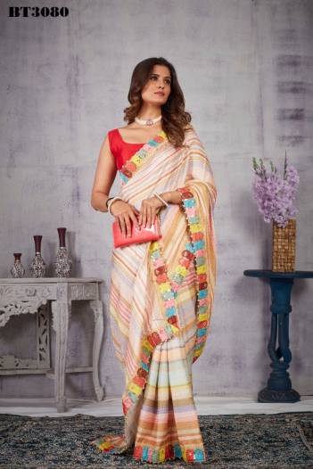 D.NO. BT3080 BY BT  HEAVY SILK SAREE MANUFACTURER IN INDIA