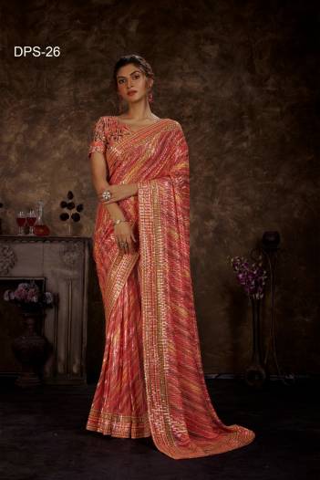 D.NO. DPS-4 TO DPS-26 NX BY AMOHA  PRINT SAREE WHOLESALER IN INDIA