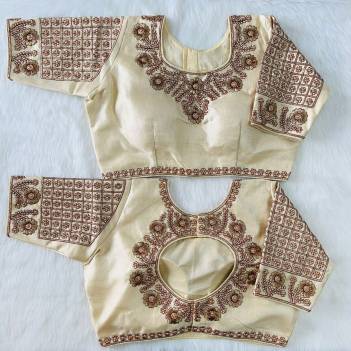 Heavy 3d Embroidered Blouse Wholesaler in Surat