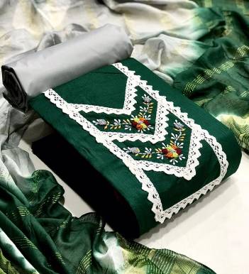 HAKOBA VOL 1 COTTON SILK EMBROIDERY SALWAR SUIT IN 4 COLOURS