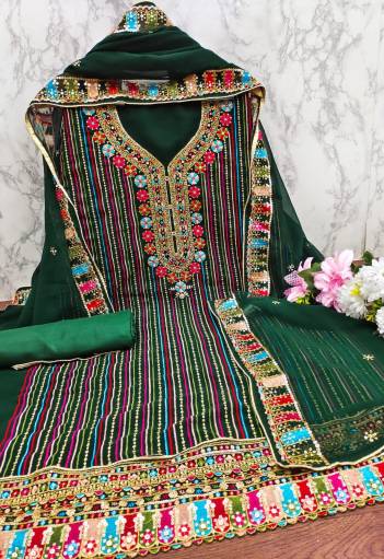 Sabhya Sachi 58 Fancy Embroidered Salwar Suit For Women