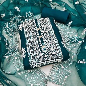 RN Nidhi Organza Salwar Suit Wholesaler in Surat 