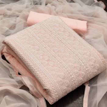 Rn Niddhi Chiffon Chiffli Embroidery Salwar Suit Wholesaler in Surat 