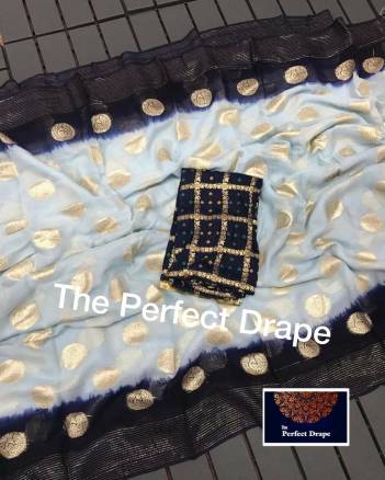 TT Preet Pure Georgette Saree Wholesaler in Surat 