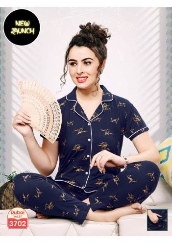 Vol 37014 Women's Cotton Night Suit Collection Wholesaler 