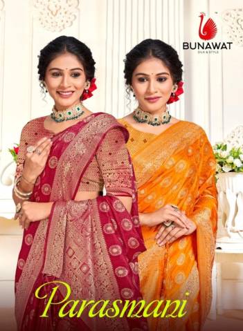 Parasmani Vol 1 By Bunawat Traditional Silk Saree Manufacturer in India 