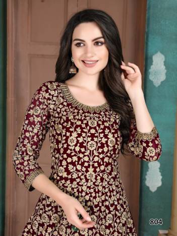 AANAYA VOL 8 BY DANI CREATION DESIGNER GEORGETTE GOWN WHOLESALER IN INDIA