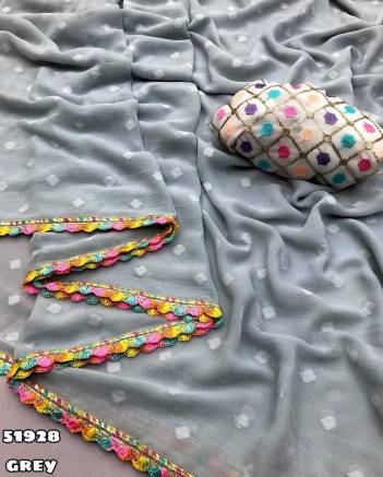 SAAVNI BY RAJYOG DESIGNER GEORGETTE SAREE WHOLESALER IN INDIA