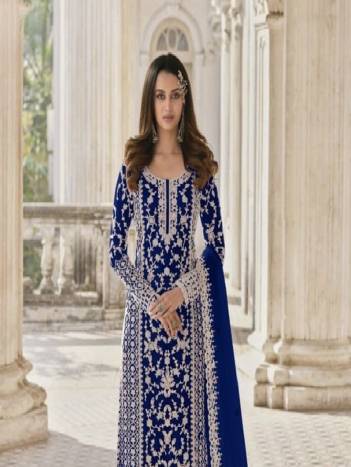 DVD 5014 BY SAGAR IMPEX DESIGNER EMBROIDERY SALWAR SUIT WHOLESALER IN SURAT