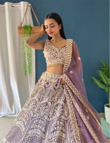 DVD 5018 BY SAGAR IMPEX DESIGNER EMBROIDERY LEHENGA CHOLI WHOLESALER IN INDIA
