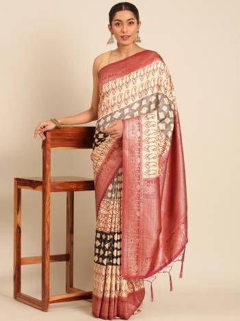 PAVITRA MANTHAN SILK BY BUNAWAT DESIGNER SILK SAREE WHOLESALER IN INDIA