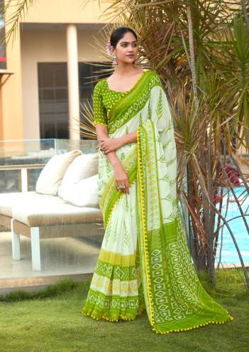 PUMPUM BY STAVAN DESIGNER COTTON SAREE WHOLESALER IN INDIA