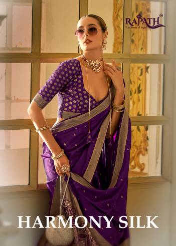 HARMONY SILK BY RAJPAHT DESIGNER SILK SAREE WHOLESALER IN INDIA