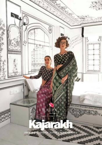 KAJARAKH BY RAJTEX DESIGNER SAREE WHOLESALER IN INDIA