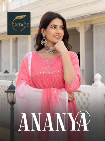 ANANYA BY SAGAR IMPEX DESIGNER SALWAR SUIT WHOLESALER IN INDIA