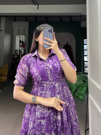 NNK 4513 BY SAGAR IMPEX DESIGNER FROCK WHOLESALER IN INDIA