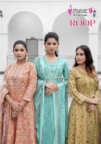 ROOP VOL 1 BY MYSTIC 9 DESIGNER SALWAR SUIT WHOLESALER IN INDIA