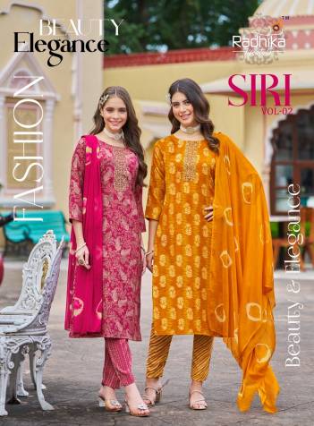 SIRI VOL 2 BY RADHIKA LIFESTYLE DESIGNER SALWAR SUIT WHOLESALER IN INDIA