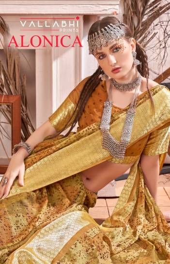 ALONICA BY VALLABHI PRINTS DESIGNER SAREE WHOLESALER IN GUJARAT