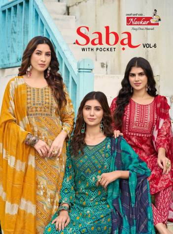 SABA VOL 6 BY TANIKSH DESIGNER SALWAR SUIT WHOLESALER IN INDIA