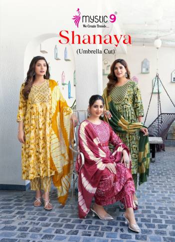 SHANAYA VOL 7 BY MYSTIC 9 DESIGNER SALWAR SUIT WHOLESALER IN INDIA