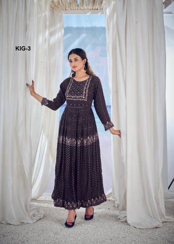 D.NO. KIG-1 TO KIG-11 BY AMOHA VISCODE MUSLIN WHOLESALER IN INDIA