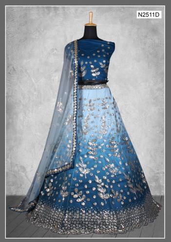KANGAN BY MAHOTSAV NET LEHENGA CHOLI MANUFACTURER IN INDIA