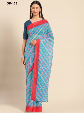 D.NO. OP 133 BY LAXMINAM GEORGETTE SAREE WHOLESALER IN INDIA