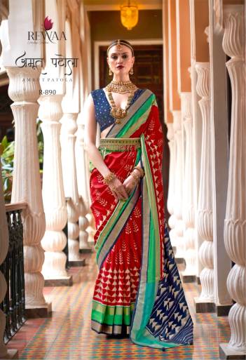 AMRUT PATOLA BY REWAA SILK SAREE MANUFACTURER IN INDIA
