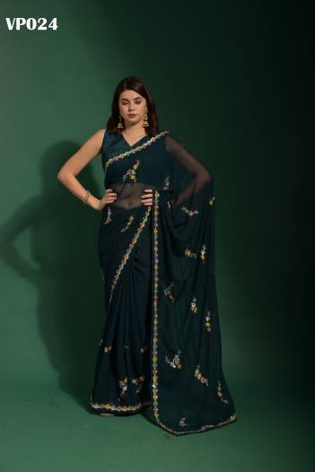 KABIRI BY FASHION BERRY GEORGETTE SAREE WHOLESALER IN INDIA
