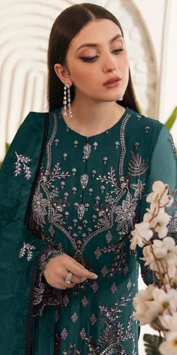 1071 COLOUR BY MAARIA A HEAVY FAUX GEORGETTE SALWAR KAMEEZ WHOLESALER IN INDIA