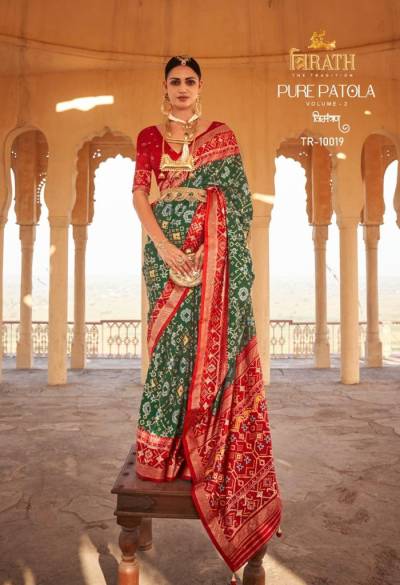 PURE PATOLA VOL-2 BY TRIRATH SILK SAREES MANUFACTURER IN INDIA