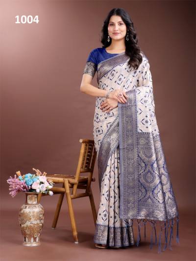 ASTITA LINEN QUEEN VOL-06 1001 TO 1006 DESIGNER COTTON SAREE WHOLESALER IN INDIA