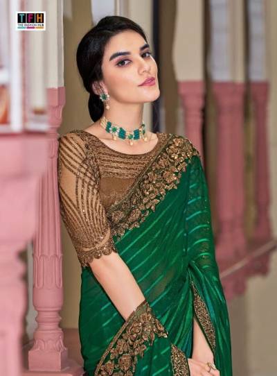 SANDALWOOD VOL-10 BY TFH SILK SAREE MANUFACTURER IN INDIA