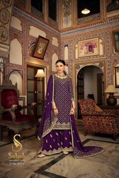 ZEEL BY SABAH FESTIVITIES PLAZZO SALWAR KAMEEZ WHOLESALER IN INDIA