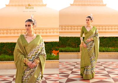 TRIRATH PRATHA 10237 TO 10247 DESIGNER SLIK PRINTED SAREE WHOLESALER IN SURAT
