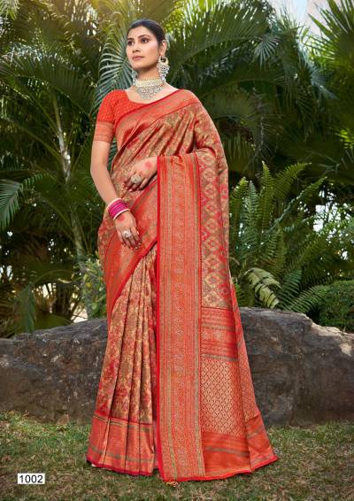 SHEELA VOL-14 BY BUNAWAT BANARASI SILK SAREE WHOLESALER IN INDIA